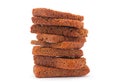 Rye crackers stick Royalty Free Stock Photo