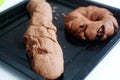 Rye dough prepared for baking