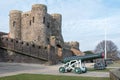 RYE, EAST SUSSEX/UK - MARCH 11 : View of the Castle in Rye East Royalty Free Stock Photo