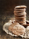 Rye flat bread Royalty Free Stock Photo