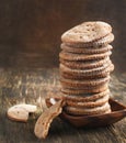 Rye flat bread Royalty Free Stock Photo