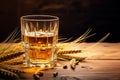 Rye Spirits drink Royalty Free Stock Photo