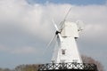 Rye windmill by the river Tillingham Royalty Free Stock Photo