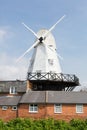 Rye windmill by the river Tillingham Royalty Free Stock Photo