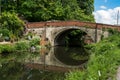 Ryeford Bridge on the Stroudwater Canal near to Stonehouse, Stroud, Gloucestershire, UK