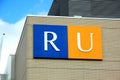 Ryerson University Sign Royalty Free Stock Photo