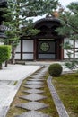 Kenninji Temple Tacchu Ryosokuin Front Entrance View Royalty Free Stock Photo