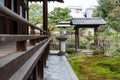 Kenninji Temple Tacchu Ryosokuin Zen Garden Royalty Free Stock Photo