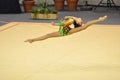 Rythmic gymnastic Alina Makarenko, Russia Royalty Free Stock Photo
