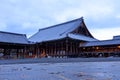 Ryukokuzan Hongan ji , Nishi Hongan ji Temple, Amida hall of Nishi Hongan temple, Kyoto, Royalty Free Stock Photo