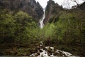 Ryusei-no-taki Falls , near Sounkyo Onsen, Daisetsuzan National Park, Hokkaido, Japan