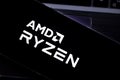Ryzen AMD Ryzen editorial. Illustrative photo for news about Ryzen AMD Ryzen - a brand of microprocessors designed and
