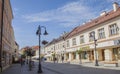 Rzeszow, Poland, Europe - blue skies and old buildings; old town.