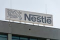 Nestle logo and sign Royalty Free Stock Photo