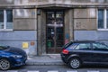 Modernist tenement house in Rzeszow city in Poland Royalty Free Stock Photo