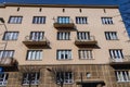 Modernist tenement house in Rzeszow city in Poland Royalty Free Stock Photo