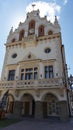 Rzeszow, Poland - May 31, 2023: Town hall. A historic building with neo-gothic and neo-renaissance style features Royalty Free Stock Photo