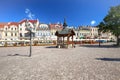 Rzeszow / View of the old square and wooden well
