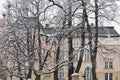 Rzeszow winter art nouveau architecture, Poland