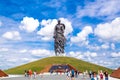 Rzhevsky Memorial Soviet soldier. Rzhev. Tver Region, Russia.