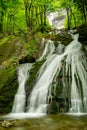 RÃÂ¶thbachfall on KÃÂ¶nigssee the highest waterfall in Germany Royalty Free Stock Photo