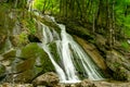 RÃÂ¶thbachfall on KÃÂ¶nigssee the highest waterfall in Germany Royalty Free Stock Photo