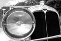 Rare 20s luxury american Phaeton sedan detail Royalty Free Stock Photo