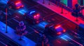 It's ANPR technology, it's an isometric landing page with automatic number plates detection, car registration