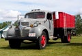1940s Antique Restored Red And Grey Dodge Farm Truck