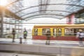 The s-bahn in berlin germany Royalty Free Stock Photo