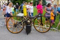 1869, 1870s, bicycle, bike, cycle, cylinder, editorial, engine, history, howard, innovation, motorcycle, old, oldest, powered, pro