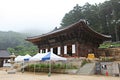 ItÃ¢â¬â¢s a korean temple Royalty Free Stock Photo
