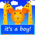 It's a boy Royalty Free Stock Photo