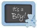 It`s a Boy! Baby Teddy Bear Bulletin Board