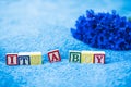 It's a boy Pregnancy Announcement Royalty Free Stock Photo