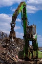 S Broom. Scrap metal loading. Mechanisms for loading scrap metal. Loading process.