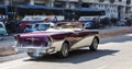 1950s Buik Century Convertible in Havana Cuba Royalty Free Stock Photo