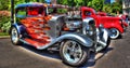 1930s classic American Ford hot rod Royalty Free Stock Photo