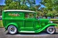1930s classic American Ford Model A delivery van Royalty Free Stock Photo