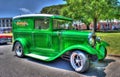 1930s classic American Ford Model A delivery van Royalty Free Stock Photo