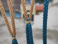 Knot on The Rope Closeup Shot