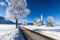 S. Coloman catholic church near Schwangau, Germany Royalty Free Stock Photo