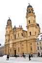 Theatine Church of St. Cajetan in Munich, Bayern, Germany
