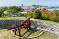 1800s Era Cannon on Fort Fincastle, Nassau, Bahamas