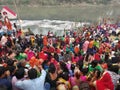 Chhath Pooja Scene of Azamgarh, Uttar Pradesh