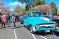 1950s Ford pickup truck at classic car show Royalty Free Stock Photo