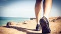 It`s important to have the correct footwear. Royalty Free Stock Photo