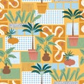 1960s interior pattern