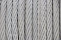 Braided metal wire cable background