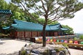 ItÃ¢â¬â¢s a korean temple Royalty Free Stock Photo